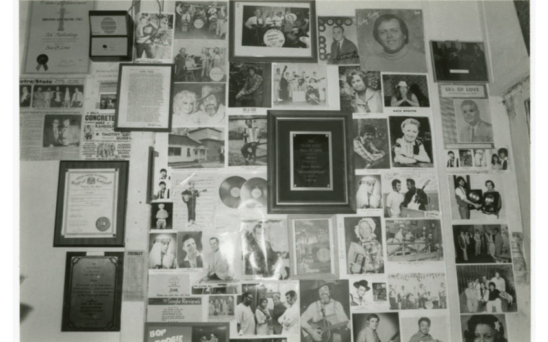 The collection includes hundreds of photos inside the studio.