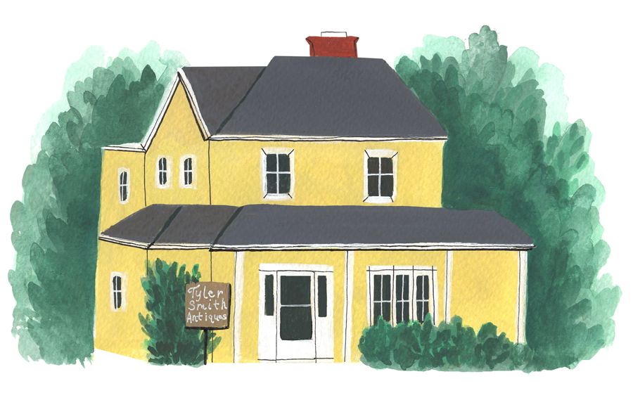 House Illustration by Kristen Solecki.